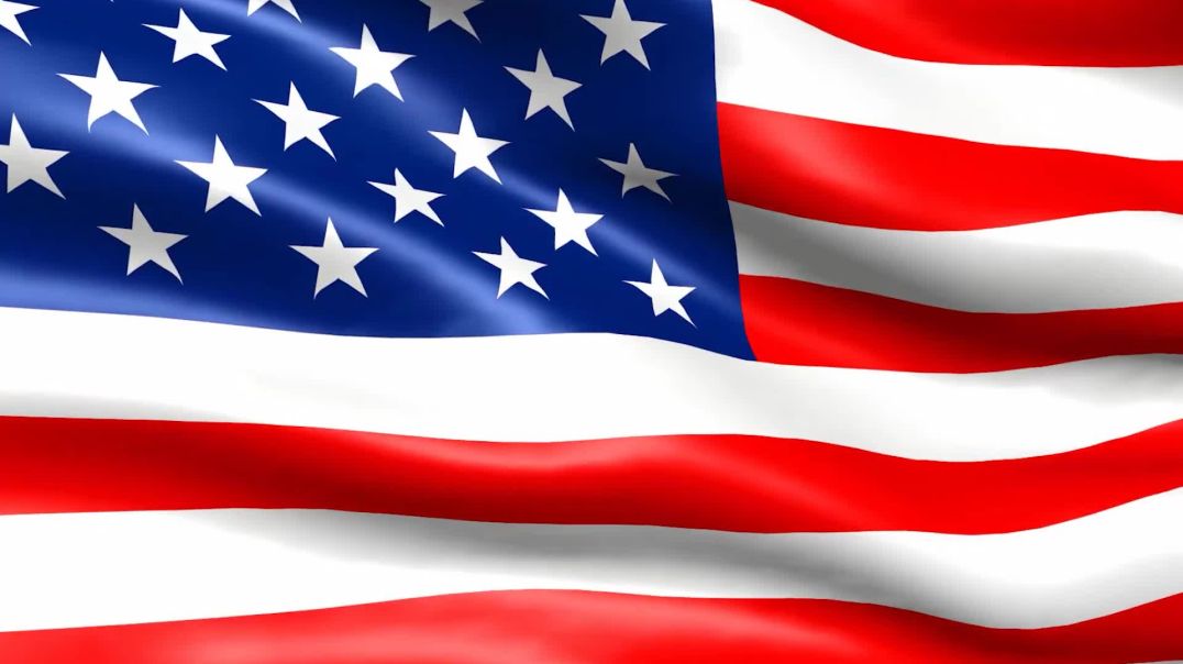 Видеофон футаж флаг США