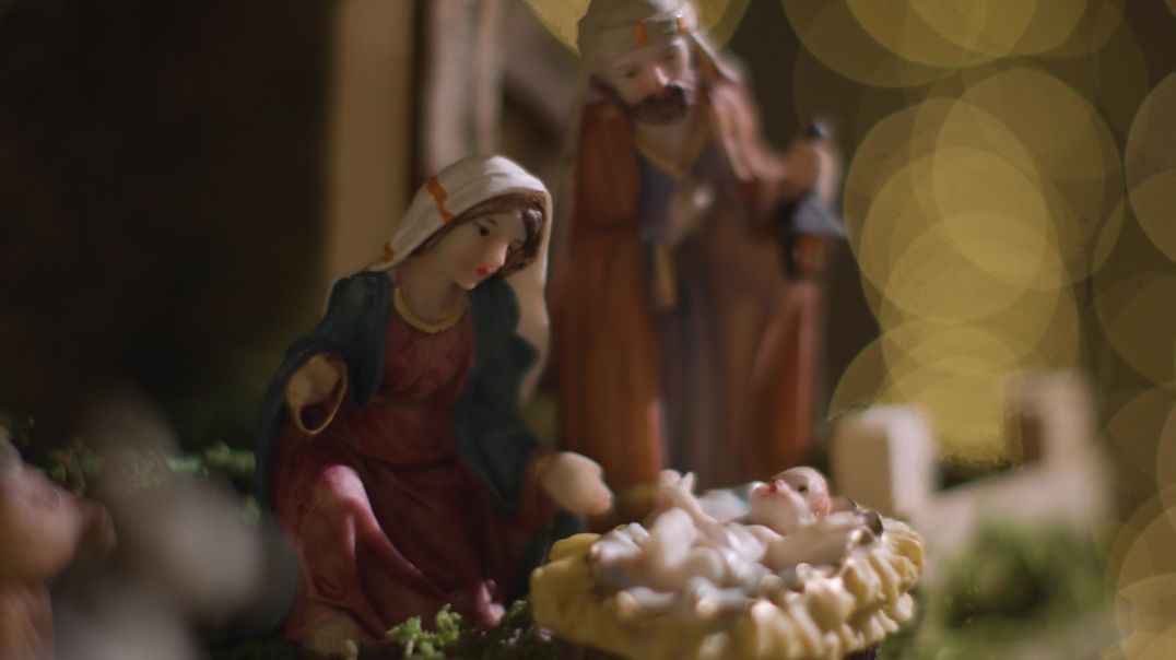 Рождественские фигурки Марии, Иосифа и Иисуса христа