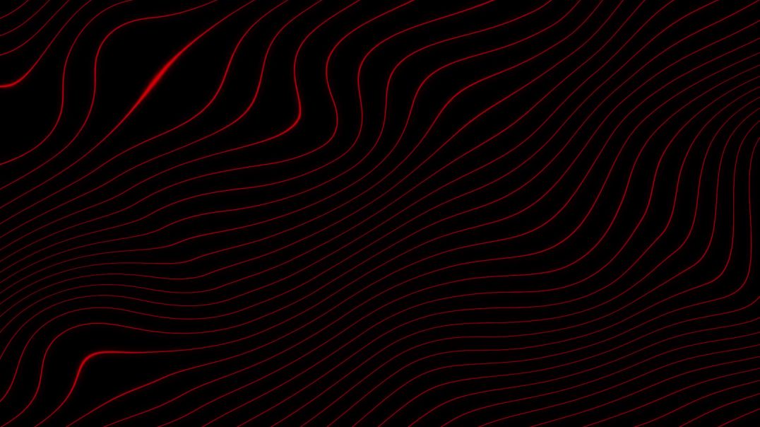 Красные линии в движении на чёрном фоне